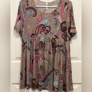 Boutique (honeyme) Large paisley tunic